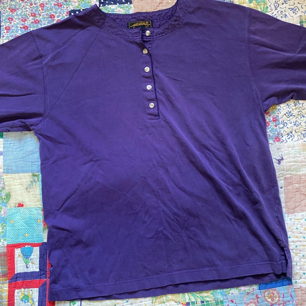 Edie Bauer Purple Long Sleeve